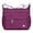 Purple, variant on DGMIOCS Women Shoulder Handbag Roomy Multiple Pockets Bag Ladies Crossbody Purse Fashion Tote Top Handle Satchel Red
