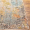 thumbnail image 5 of Mark&Day Area Rugs, 5x7 Airport Modern Camel Marble Area Rug, Brown Orange Yellow Carpet for Living Room, Bedroom or Kitchen (5'3" x 7'), 5 of 6