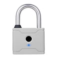 thumbnail image 1 of FlyFlise T1006D Smart Fingerprint Padlock Rechargeable Keyless 20 Fingerprints Emergency, 1 of 8