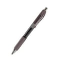 Writon Retractable Gel Pens, Comfort Grip, 0.7mm Fine Point, Brown Ink