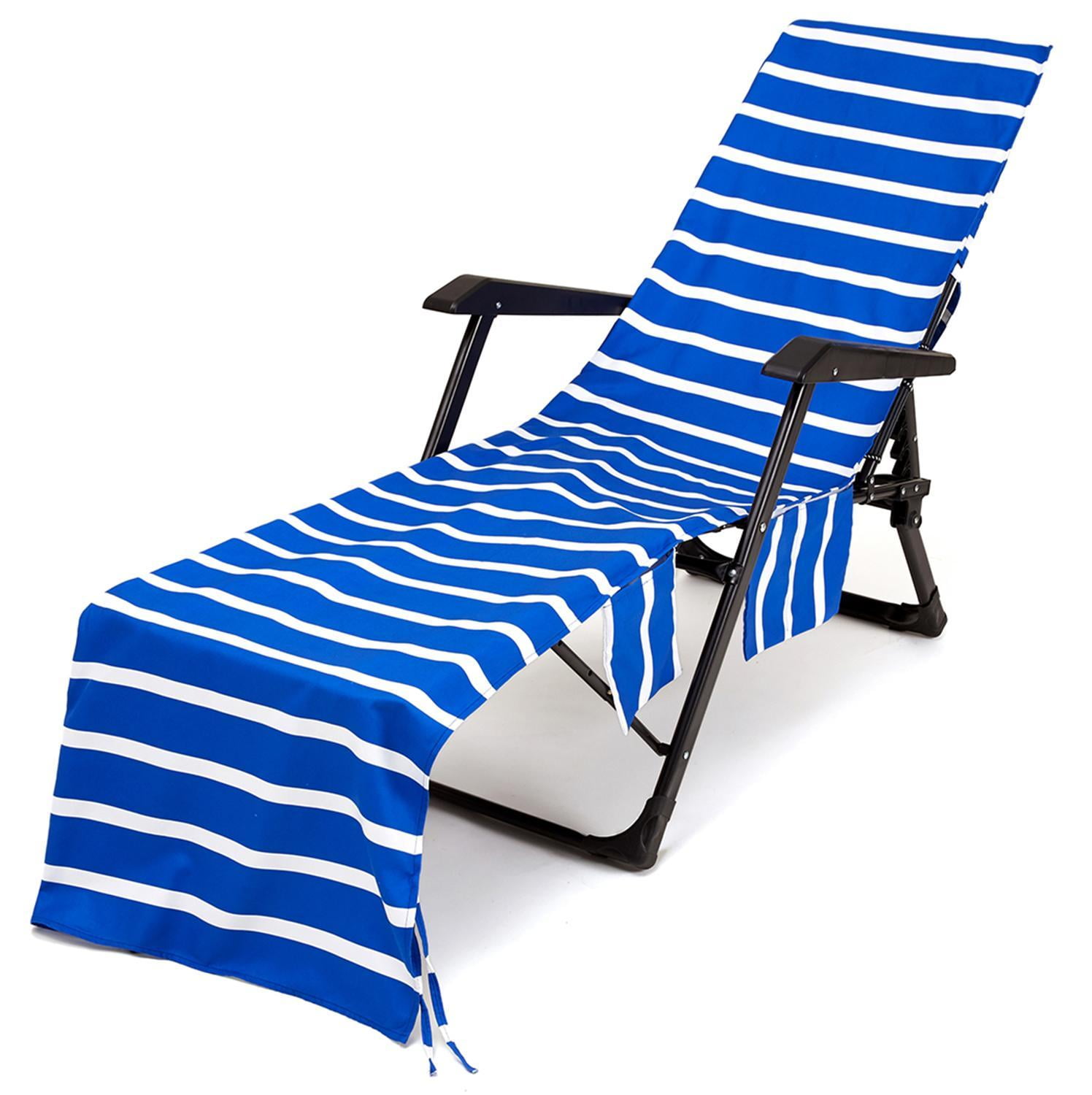 Leisure Chair Beach Towel Microfiber Swimming Pool Lounge Chair Cover ...