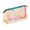 Red, variant on Toiletry Bag PVC Transparent Zippered Waterproof Cosmetic Bags Portable Clear Makeup Bag Pouch for Bathroom Vacation
