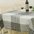 thumbnail image 3 of Nappe Décoration de table Maison PVC rectangle Nappe Maison à Carreaux PVC Nappe Imperméable Résistante à l'Huile, 3 of 5