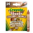 thumbnail image 5 of Crayola Colors of the World Large Crayons, Ultra Clean Washable Crayons, 24 Count, Gift for Kids, 3, 4, 5, 6, 5 of 9