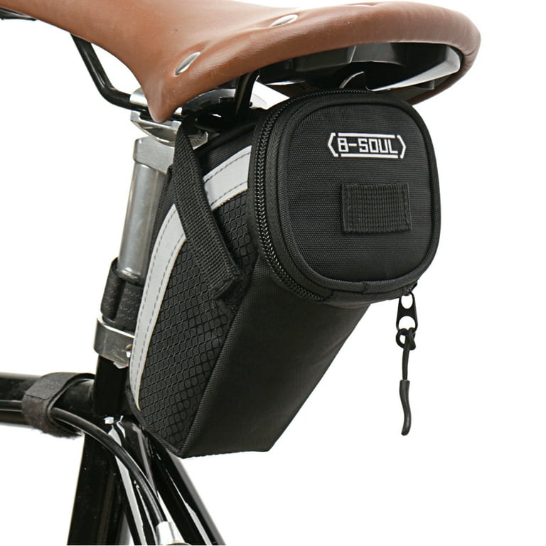 B-SOUL Bike Saddle Bag Cycling Seat Tail Bag Pouch MTB Bicycle