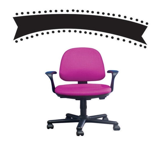 Living Room Art Ribbon Design Silhouette 20x40"