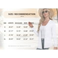 thumbnail image 4 of PINKSIR Women's UPF50 Lightweight Open Front Casual Cardigan Long Sleeve with Pockets, S-XL, 4 of 4