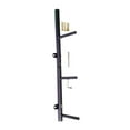 thumbnail image 3 of Colaxi Weight Plate Rack Weight Plate Holder Wall Mounted Space Saving Metal Weight Plates Storage Rack for Weight Lifting Equipment A, 3 of 8