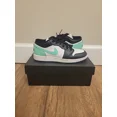 thumbnail image 2 of Ni - ke Ni - ke Air Jordan 1 Low Green Glow Black White Shoes Men's Size 6.5 (553558-131), 2 of 5