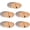 Gold, variant on 5 Pieces Strong Magnetic Brooch Converter Pin Keepers Harm-Free Clothing Magnet Buckle Tie Free Clothing Brooch Adapter