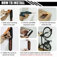 thumbnail image 3 of ddioayh Clearance Bicycle Practical Hanging Stand Wall Cycle Storage Bike Rack Saving Stand, 3 of 4
