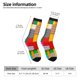 thumbnail image 2 of Balery Colorful Plastic Blocks Pattern Calcetas Largas con Estampado para Hombre y Mujer – Suaves y Transpirables, Talla Única (US 5-11), 2 of 6