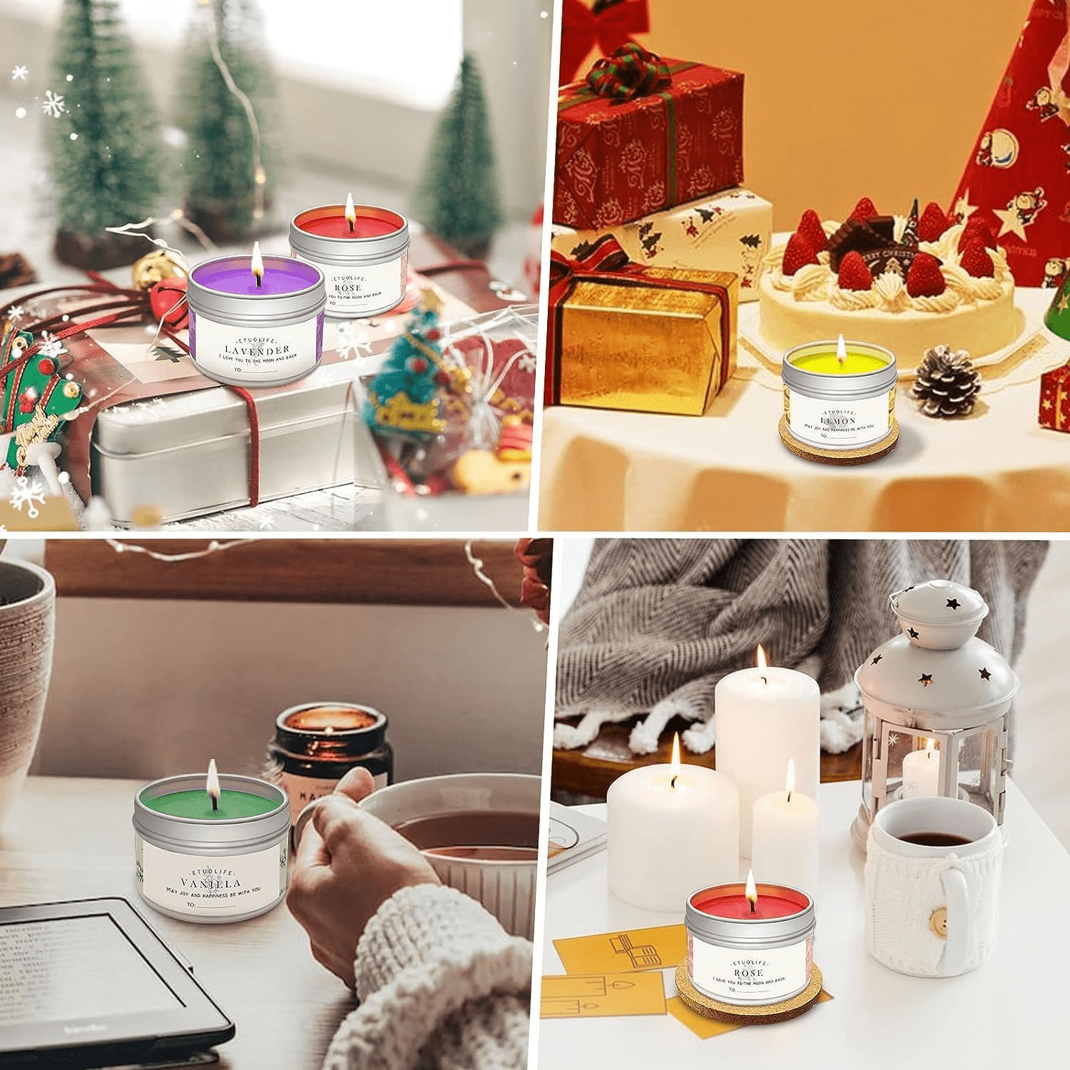 BAOYISHUN Complete candle making kit for adults, children, DIY aromatherapy candle making supplies including soy wax, aromatherapy oil, wick dye, candle jar, furnace, and craft kit for candle making