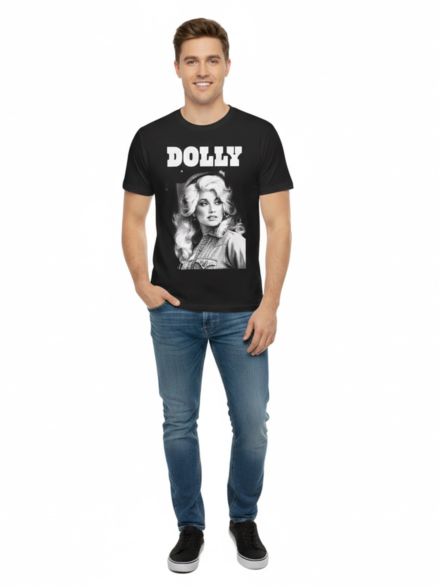 Dolly Parton, Men's & Big Men's Graphic Tee, Sizes S-3XL