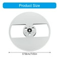 thumbnail image 5 of AOOOWER Precisions 7inch 2 Hole Opening Aluminum Reel for Reel to Reel Sound Recording, 5 of 13