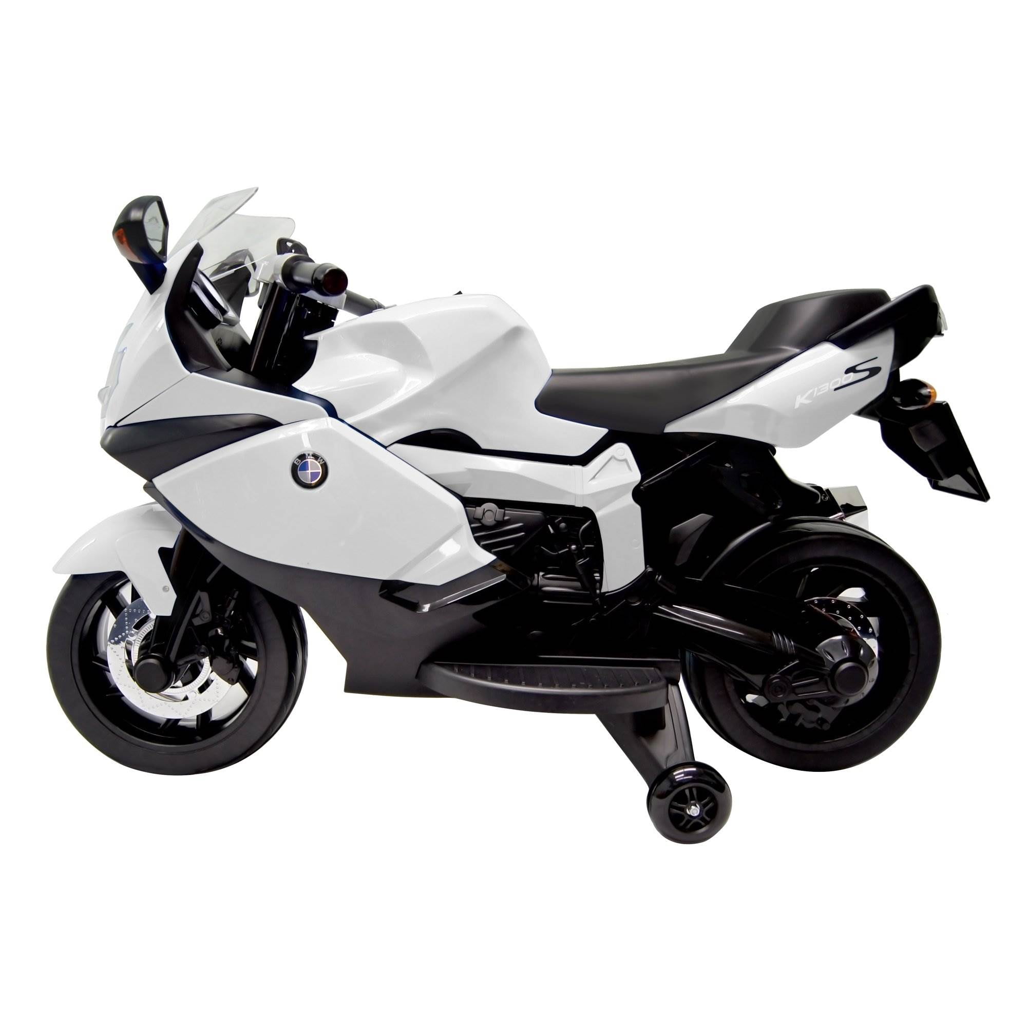 Best Ride On Cars 12V Kids Electric Battery Ride On Toy BMW Motorcycle White Walmart