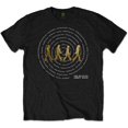 thumbnail image 1 of The Beatles - Camiseta Abbey Road Songs Swirl Aluminio para Adultos Unisex (Negro), 1 of 2