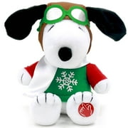 Holiday Time Animated Aviator Snoopy