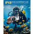 thumbnail image 2 of Funda para Celular JUFUD2Y Impermeable IPX8 hasta 6.9" con Cordón, 2 of 8