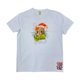 thumbnail image 1 of Camiseta Navicat unisex blanca de algodón y poliéster con estampado navideño, 1 of 2