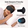 thumbnail image 6 of Getino 3D Blackout Sleep Masks for Women Men, Soft Eye Masks for Sleeping for Side Sleepers, Black, 6 of 9
