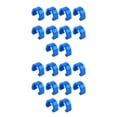 thumbnail image 2 of Eigraketly 10 piezas de Clips C para Cable de bicicleta, hebillas de fijación de aleación de aluminio simples profesionales, accesorio de Type3 NO3, 2 of 6