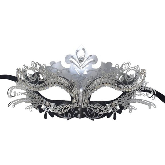 Mens And Womens Masquerade With Rhinestone Chain Carnival Decoration Suitable For Party