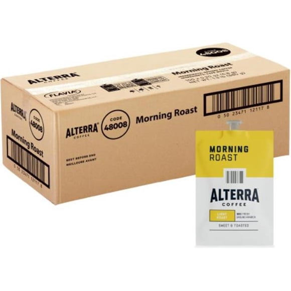 Flavia LAV48008 Freshpack Alterra Morning Roast Coffee - 100 per Case