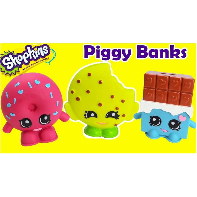 Chocolate SHOPKINS COIN BANK - Walmart.com