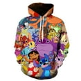 thumbnail image 1 of Stich Hoodies Jackets 3D Printed Anime Pullover Hoodie Sweatshirt, 1 of 2