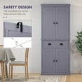 thumbnail image 5 of HOMCOM 72" Kitchen Pantry Cabinet Cupboard with Doors, Navy Blue, 5 of 8