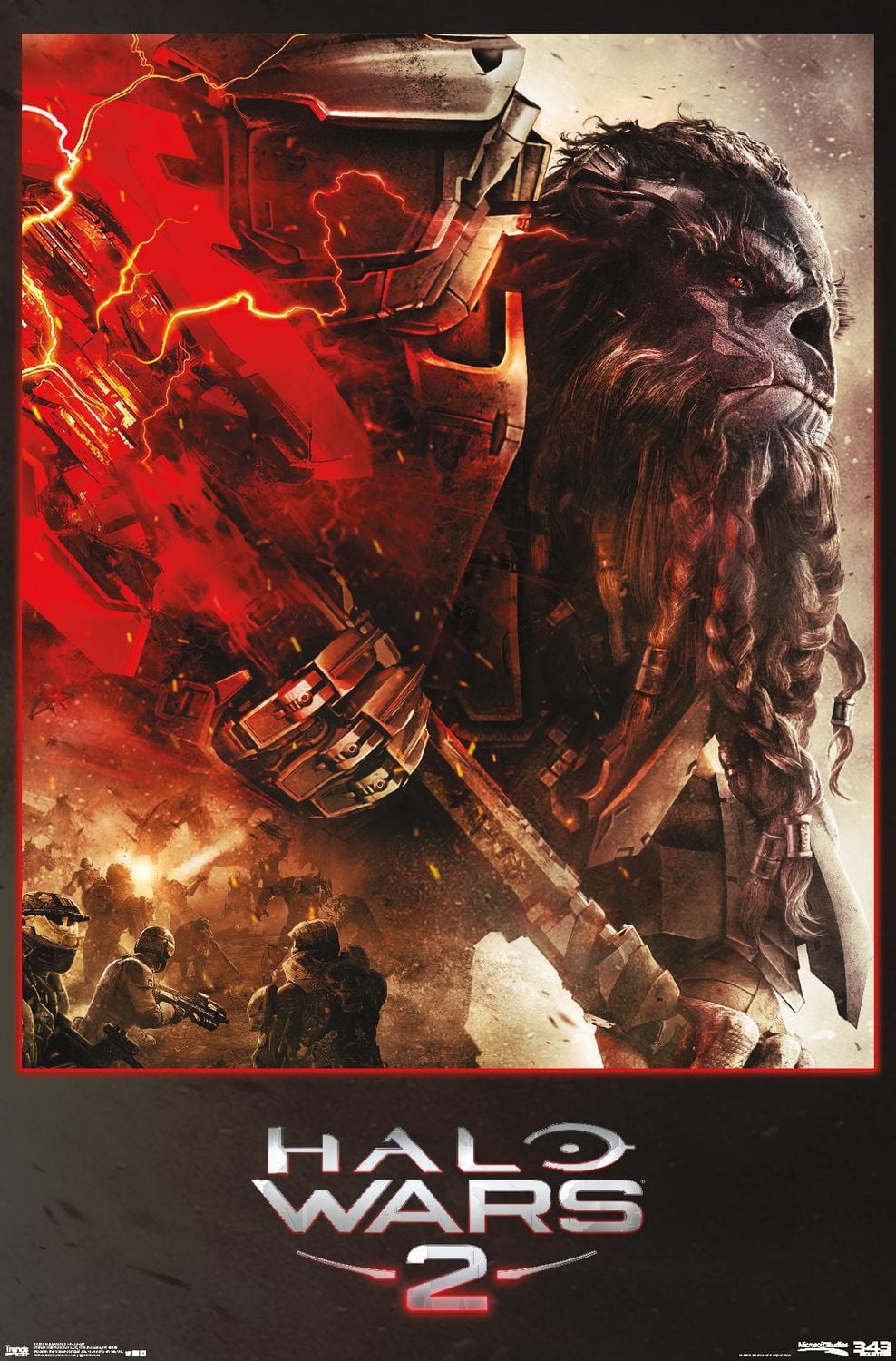 Halo: Halo Wars 2 - Face-Off Wall Poster, 22.375" x 34"