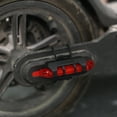 thumbnail image 2 of Bicicleta 2 luces LED de advertencia para patinete eléctrico, lámpara de seguridad para M365 Pro (rojo), 2 of 4