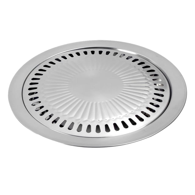 CTIRCHIU indoor grill pan Barbecue Tray Stainless Against Staining for Hotel 1Set