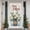 1A-180X90cm, variant on Blue Rose Happy Father's Day Banner Watercolor Father's Day Backdrop Floral Border Daddy Honor Display for Father's Day Party Family Gathering Photo Shoot