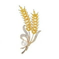 thumbnail image 1 of Broche único y elegante para mujer, dorado., 1 of 4