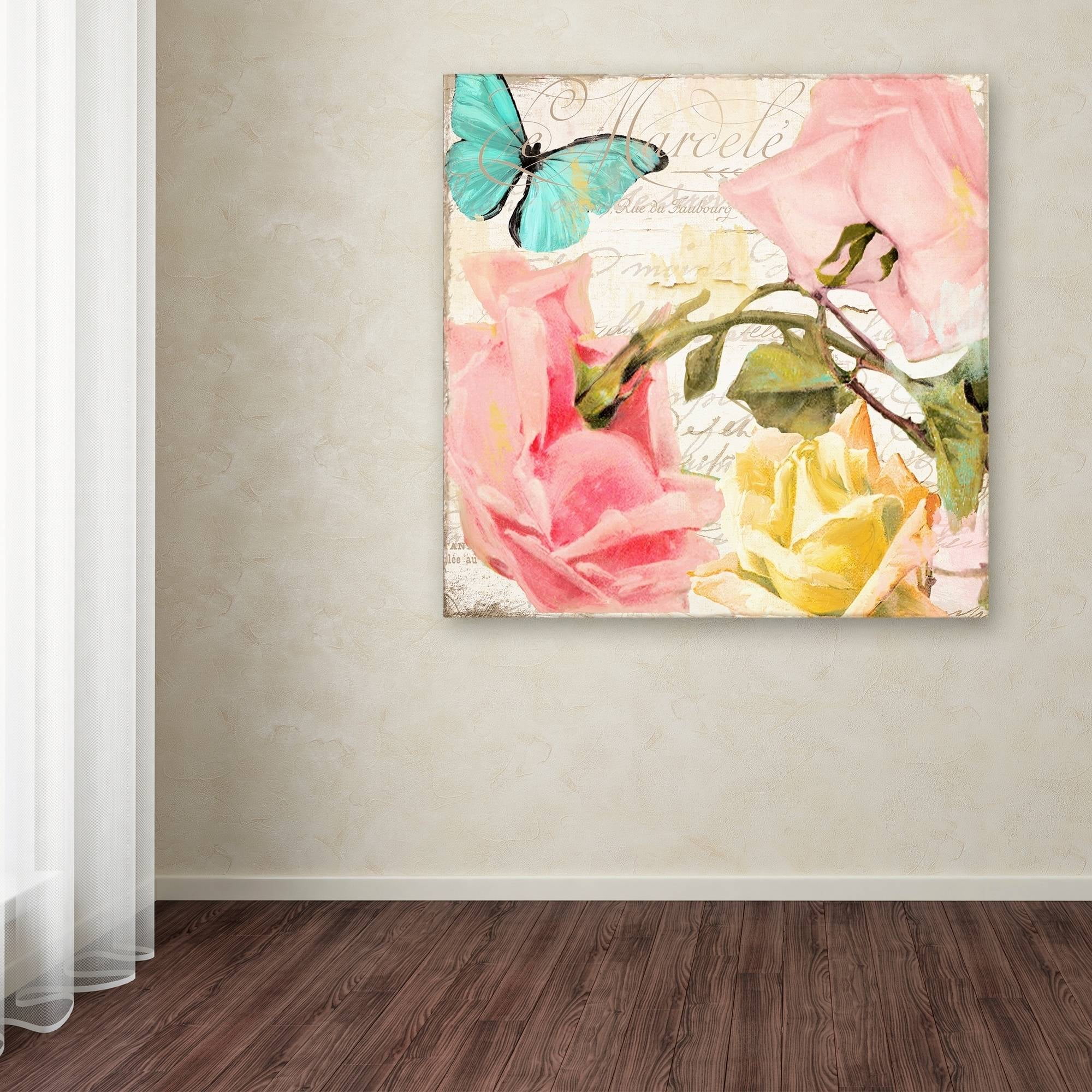 Trademark Fine Art "Florabella I" Canvas Art by Color Bakery