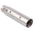 thumbnail image 3 of 3 Pin Xlr To 5 Pin Dmx Metal Cased Converter Audio Lighting Adapter Or 5 To 3, 3 of 8