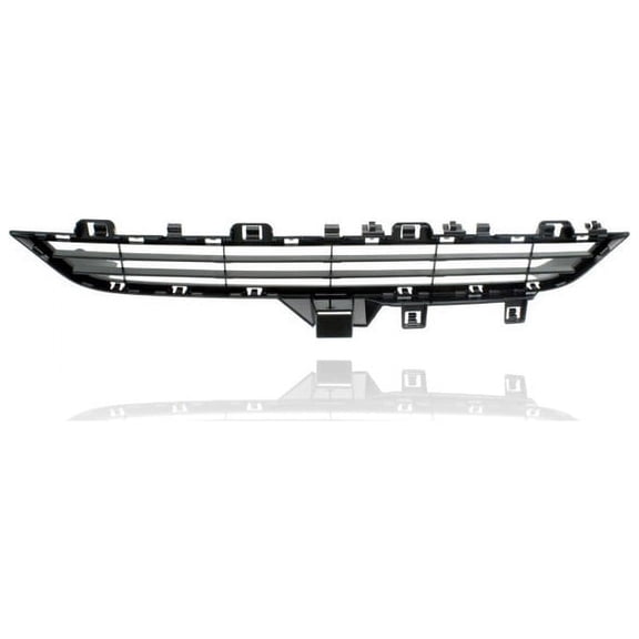 Grille - Compatible/Replacement for '14-18 BMW X5, 16-18 E-Hybrid - Front Center Upper Bumper, Textured Black - 51117294476