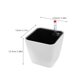 thumbnail image 2 of High Drainage Self Watering Pot For Herbs Succulents Flowers White 1Pack Designed For Indoor Use, 2 of 5
