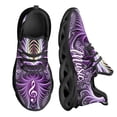 thumbnail image 1 of Zapatos antideslizantes con diseño de notas musicales y cordones, con plataforma y absorción de luz., 1 of 6