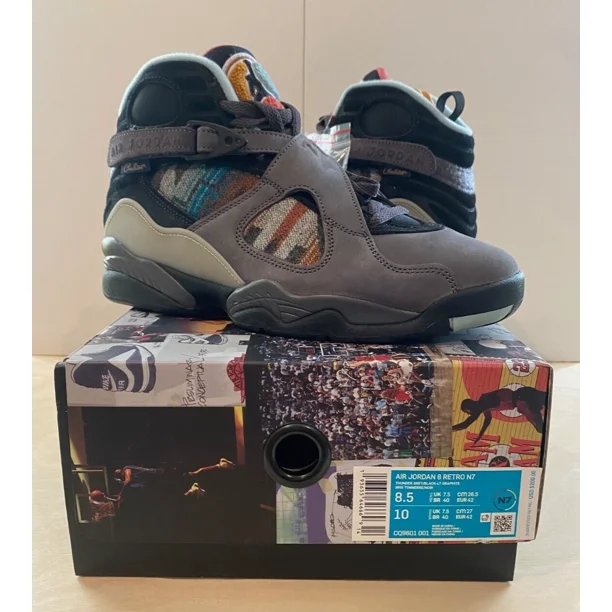 Ni - ke Ni - ke Air Jordan 8 N7 Pendleton US M 8.5 CQ9601-001