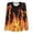 A-Orange620, variant on XIAONU Mens Flame Graphic T Shirt Crew Neck Long Sleeve Tee Casual Daily Wear Tees