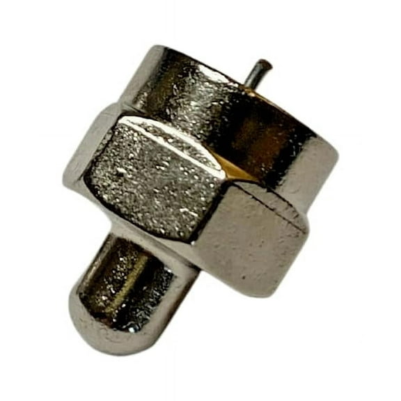 Coax Cable End Terminator Caps 75 Ohm F Type for Ports on Splitter, Wall Plates, Sattelite, Antenna (10-Pack)