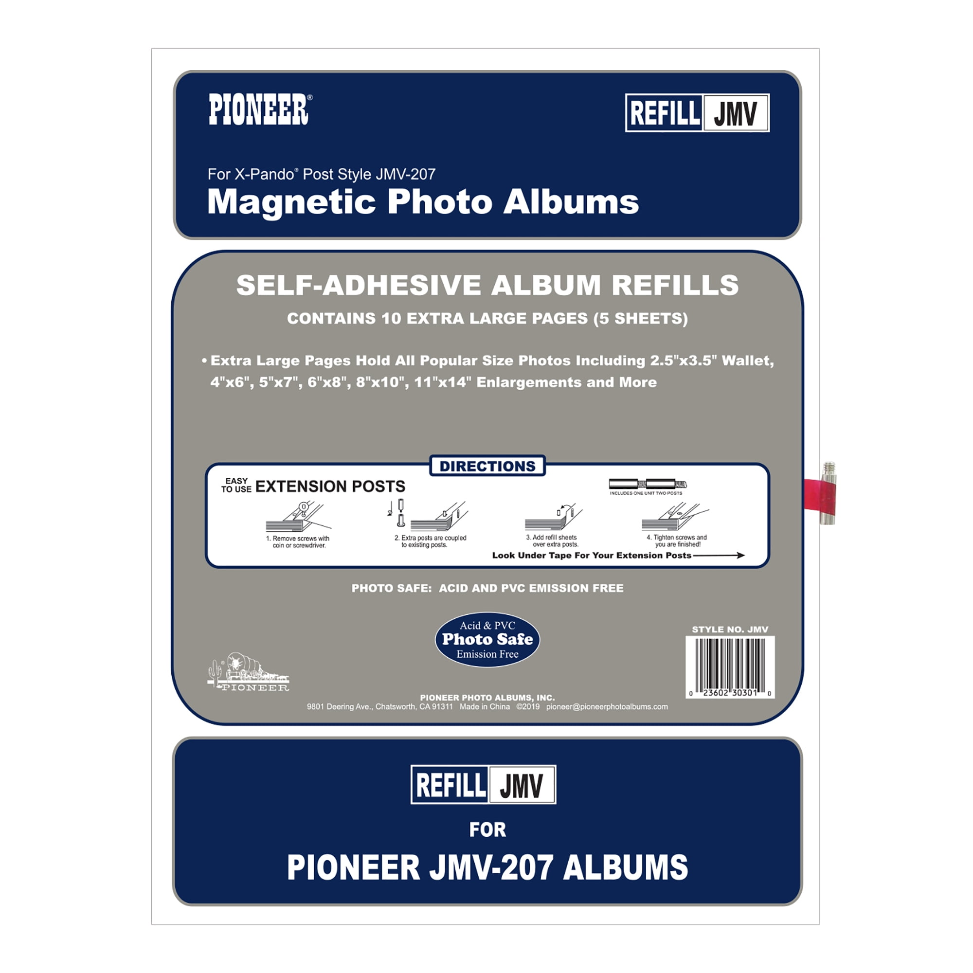 Photo Album Magnetic Refill Pages by Recollections™, 12 x 12