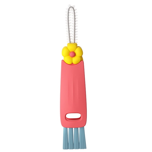 Cepillo 3 en 1 botella tapa de taza multifunción para cocina casera sandía rojo rojo