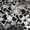 Black Gray, variant on Stretch Polyester Spandex Fabric Aphetic Cloud Design Foil ! | Spandex Palace