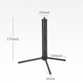 thumbnail image 3 of Lightweight Aluminum Alloy Light Holder Detachable Lamp Stand Outdoor Portable Lamp Holder with Tripod Multifunctional Lamp Camera Rack Camping Accessories, 3 of 9