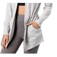 thumbnail image 3 of Ideology Womens Hodded Ruched Cardigan, 3 of 3
