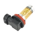 thumbnail image 2 of Lefu 2pcs Set 4300K Car H11 H8 Fog Light Yellow 2323 LED 100W Driving Lamp DRL Bulbs, 2 of 10